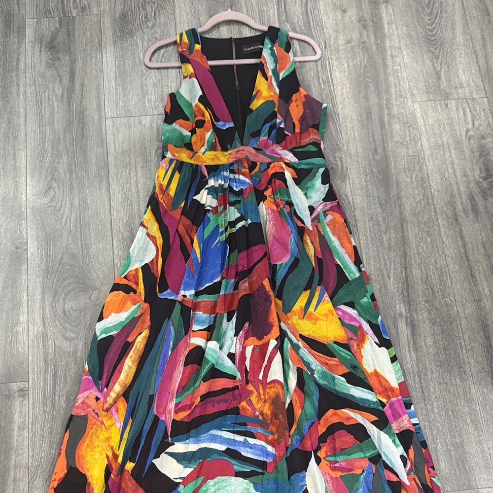 Colorful Floral Maxi Dress